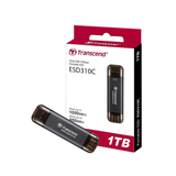 Transcend ESD310C 1TB Dual USB 10GBPS Portable Black SSD TS1TESD310C