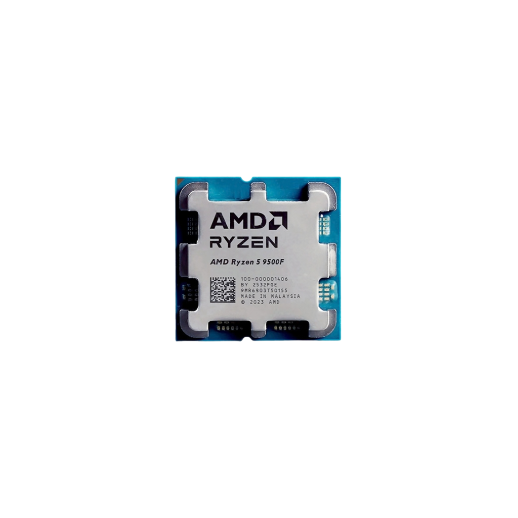 AMD Ryzen 5 9500F 6-Core, 12-Threads AM5 Desktop Processor with Fan (Tray)