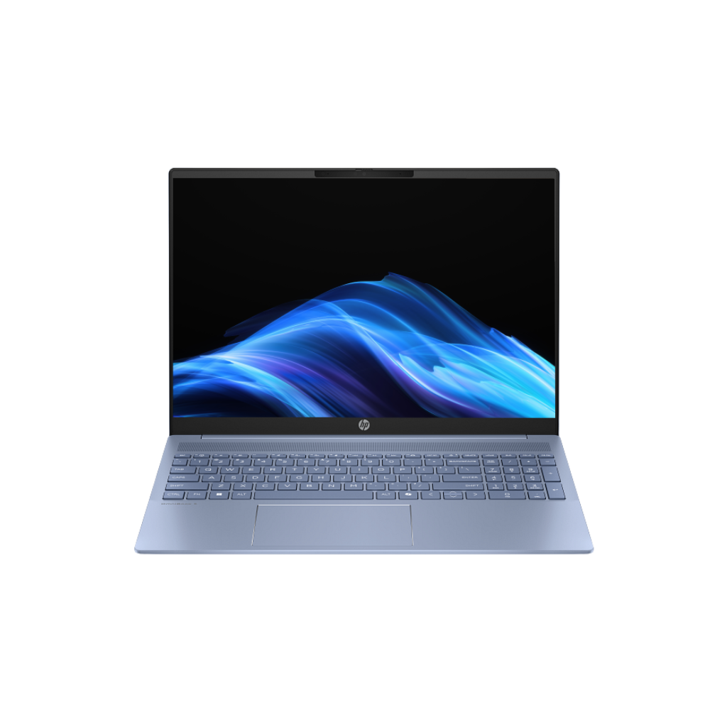 HP OmniBook 5 AI Laptop (Sky Blue) 16-af1063TU 16inch 2K | Core Ultra 7 255U | 32GB RAM | 1 TB SSD | Intel Graphics | Windows 11 Home | MS Office Home 2024 (BX9D9PA)