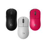 Logitech G Pro X Superlight 2 Lightspeed Wireless Gaming Mouse (Black, White, Magenta)