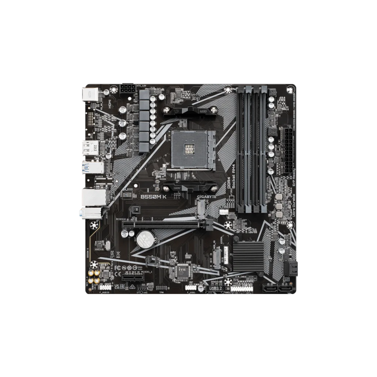 Gigabyte B550M K Ultra Durable AM4 Motherboard