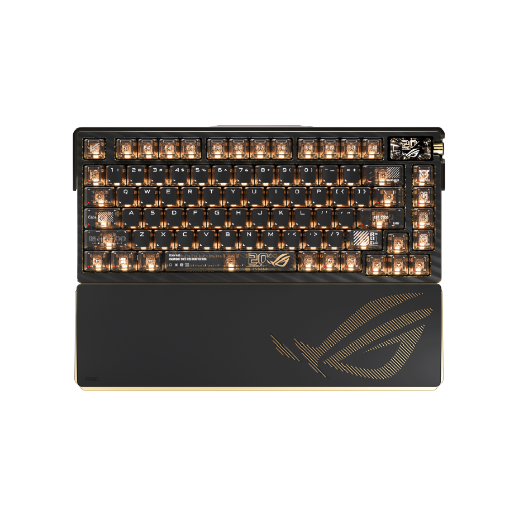 Asus ROG Azoth Extreme Edition 20 75% Wireless Mechanical Gaming Keyboard M709 (NX Snow)