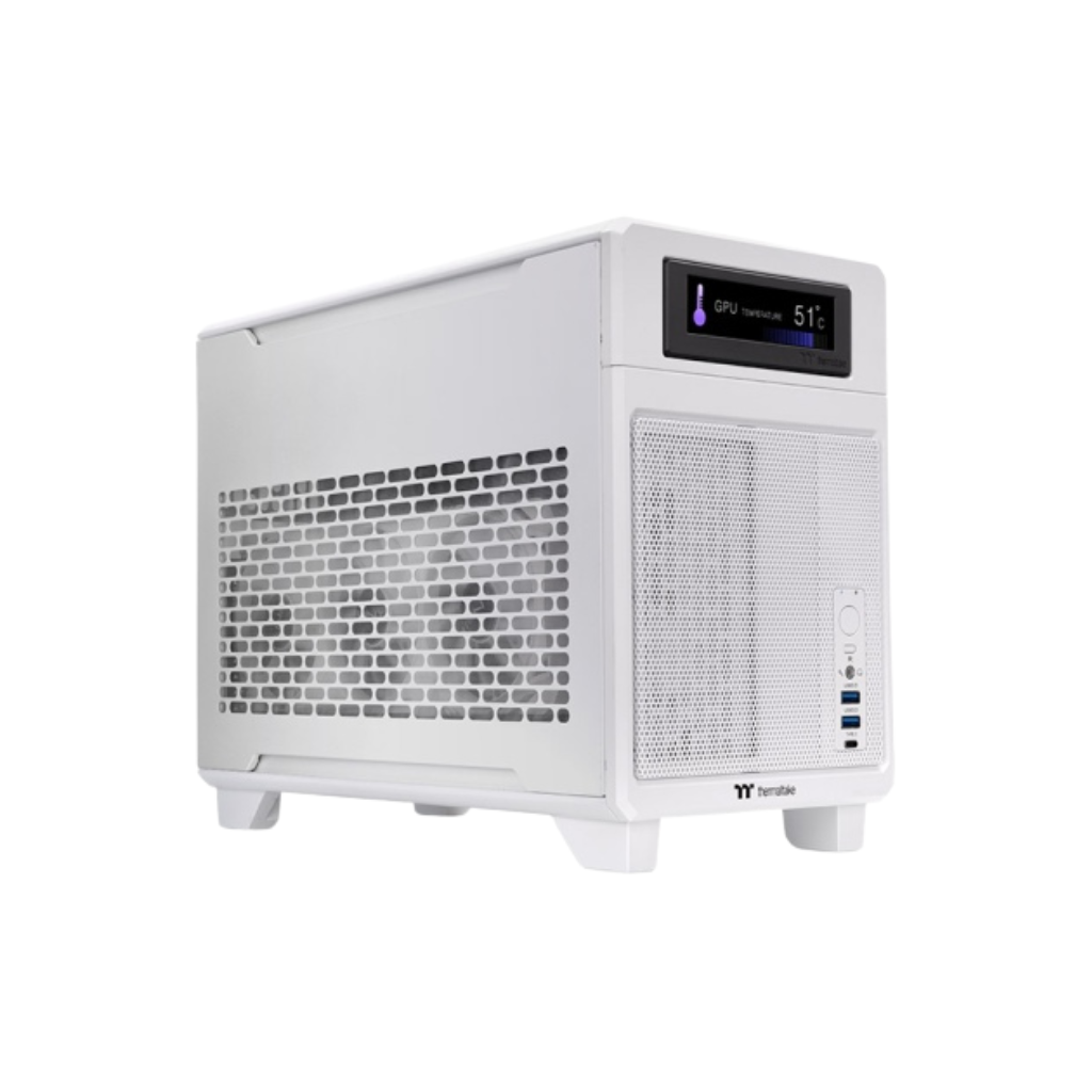 Thermaltake TR100 SNOW Mini Tower iTX Case CA-11A-00S6NN-00