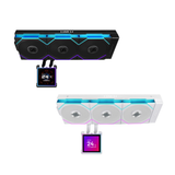 Lian Li HydroShift II LCD-S 360TL RGB 360mm AIO LC Cooler LCD Display w/ Wireless Fans ( Black G89.GHS2LCDS36TB.00 | White G89.GHS2LCDS36TW.00 )
