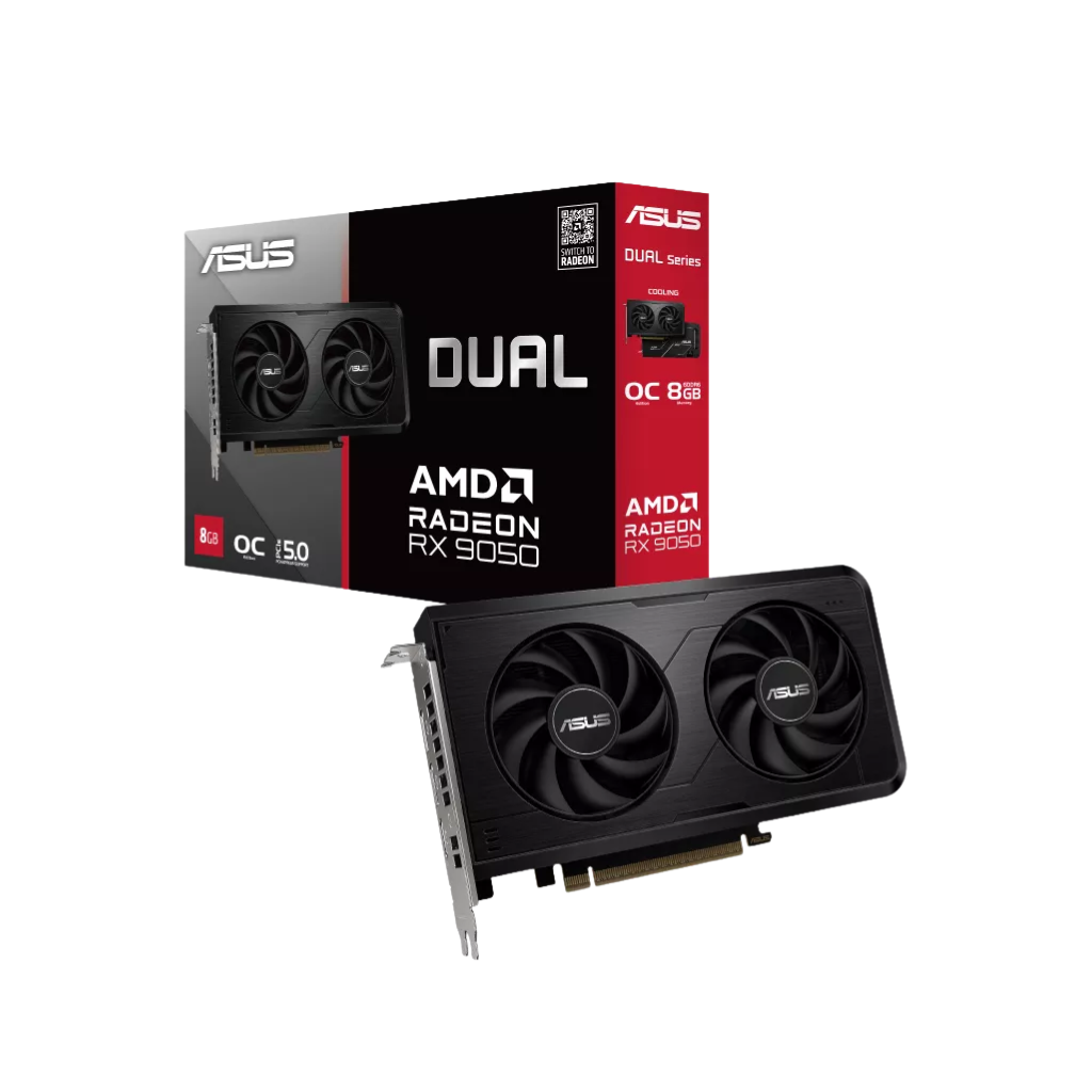 Asus RX 9050 Dual OC 8GB DUAL-RX9050-O8G Graphics Card