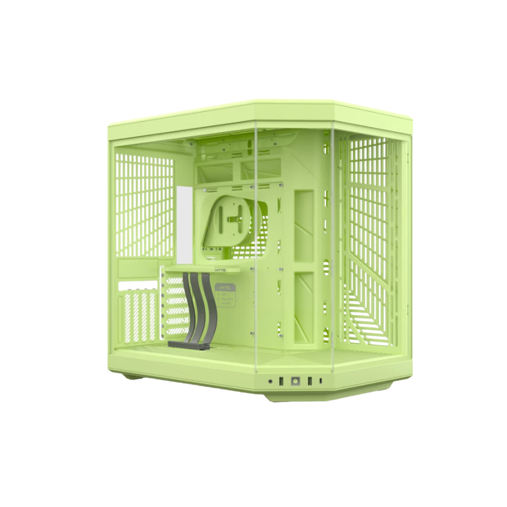 Hyte Y70 Dual Chamber ATX Mid-Tower PC Case Panoramic Glass PCIE 4.0 Riser (Matcha Milk | Strawberry Milk | Blueberry Milk)