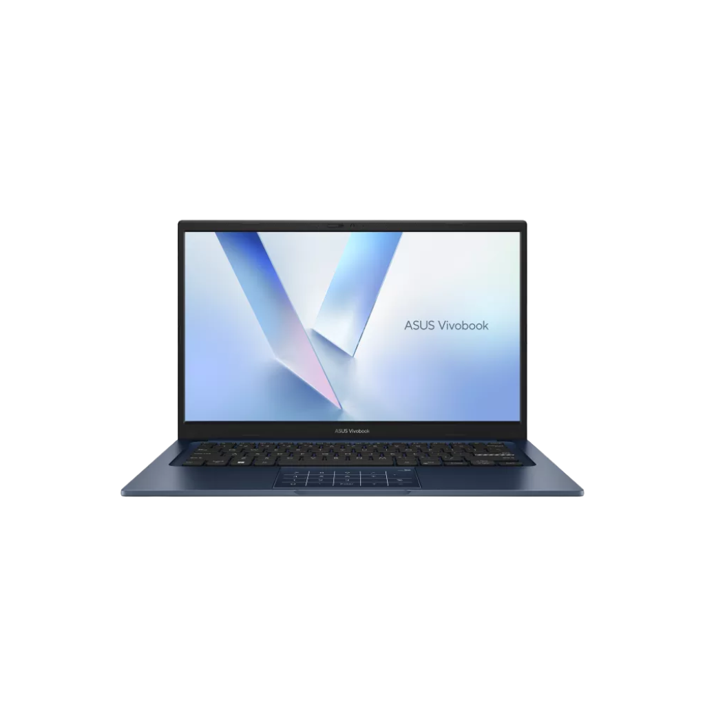 Asus VivoBook X1404VA-EB2113WSM (Blue) 14in FHD | Core 5 120U | 8GB D5 RAM | 512GB NVMe | Intel Graphics | Windows 11 Home | Home & Student 2024+M365 Basic + ASUS Backpack