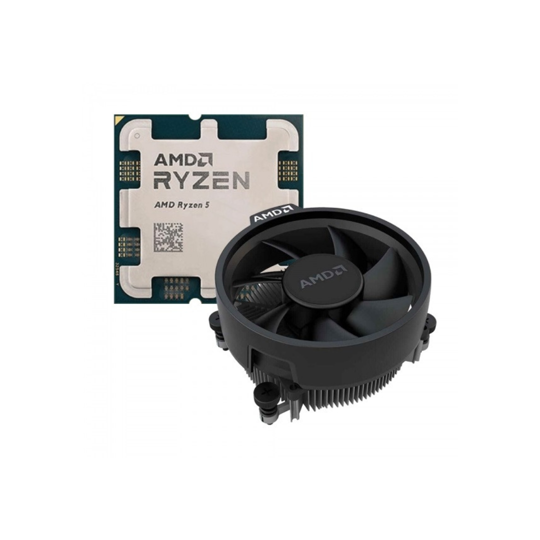 AMD Ryzen 5 7600 (AM5) Processor 3.80-5.10GHZ 6-Core 12-Threads Tray