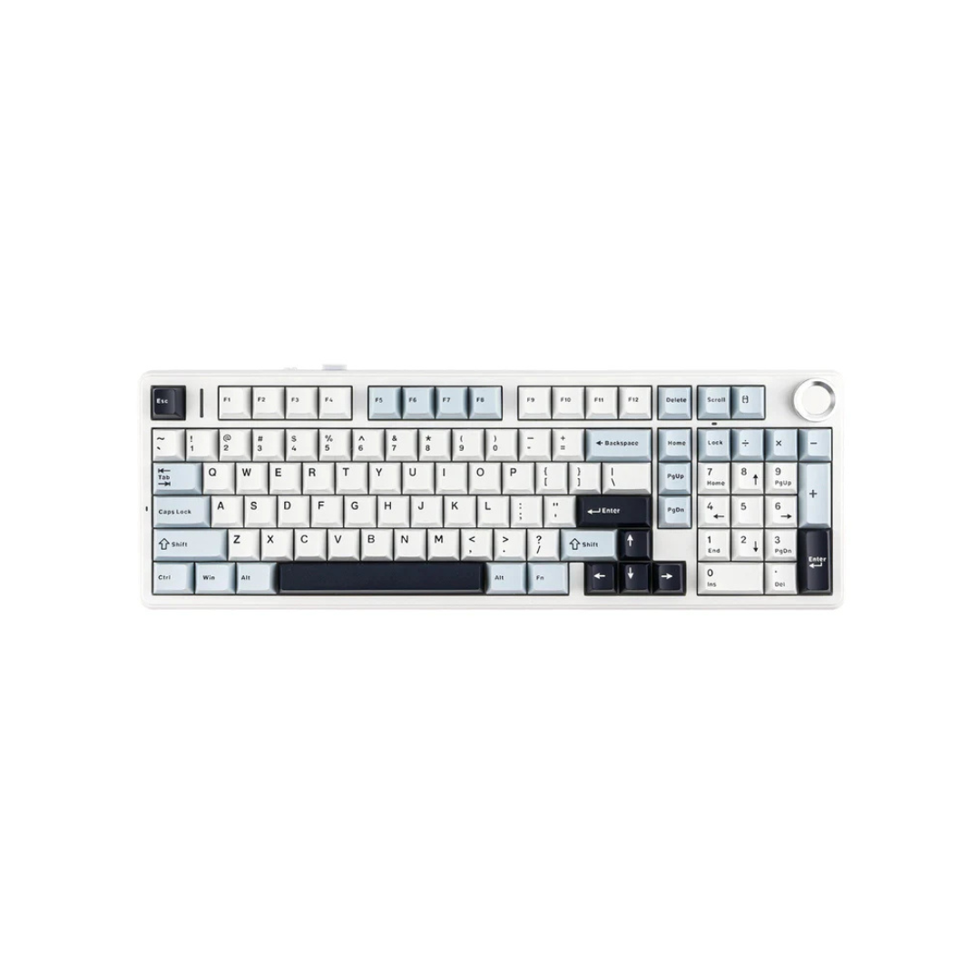 Aula F99 Pro Tri-Mode 96% 100-Key Gasket-Mounted Mechanical Keyboard with Knob (Vector Switch) (Comic)