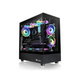 Thermaltake View 270 TG ARGB Mid Tower ATX Tempered Glass PC Case Black