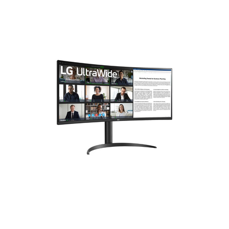 LG 34WR55QK-B 34" Ultrawide WQHD (3440x1440) 100Hz 5ms GTG VA Curved Monitor w/ USB Type-C