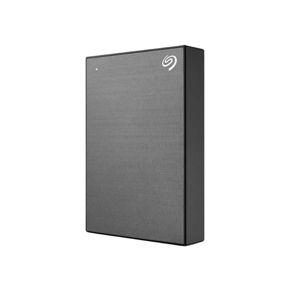 Seagate One Touch 5TB Portable HDD with Password Protection Space Gray