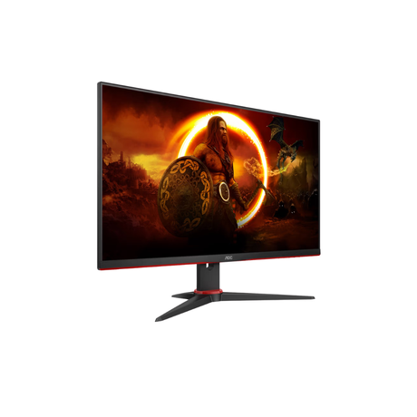 AOC 24G2SE 23.8" VA 165Hz FHD 1080p 1ms Adaptive Sync Gaming Monitor Black/Red