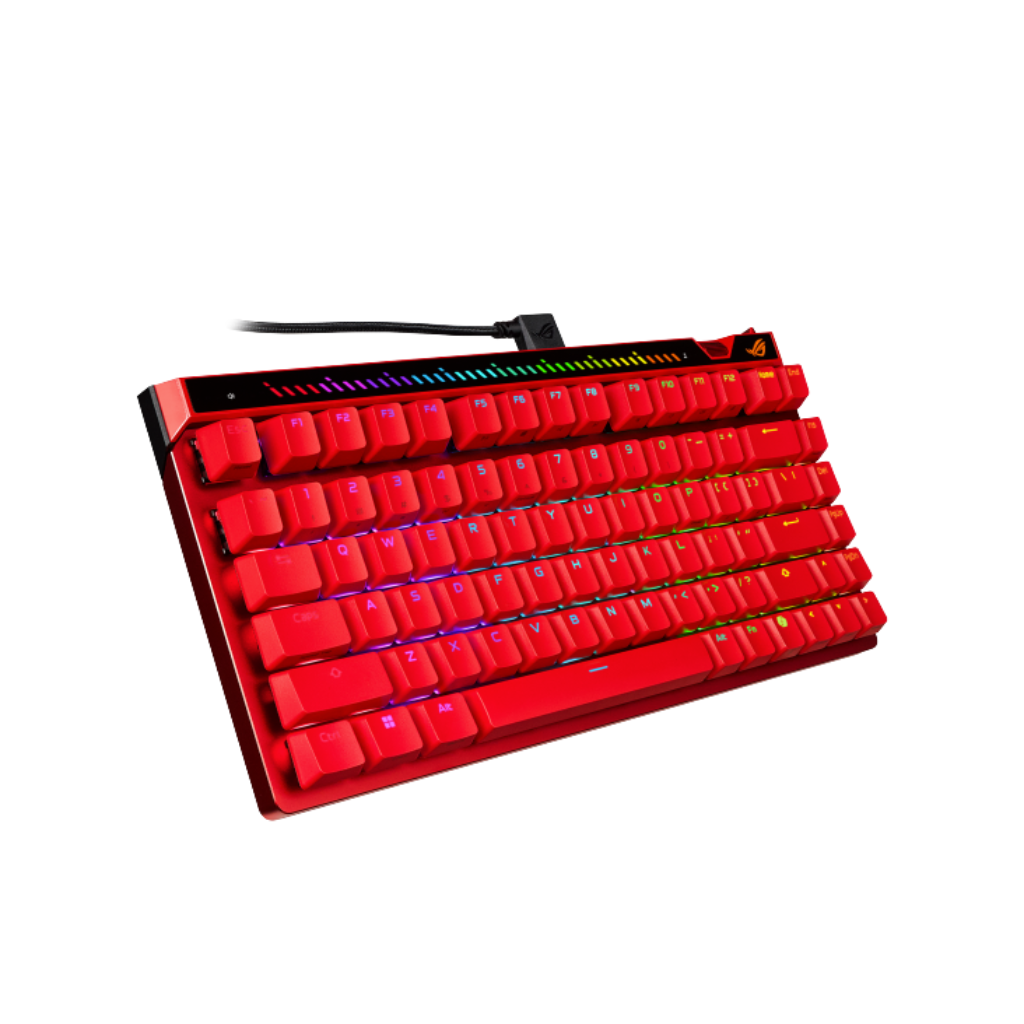 Asus ROG Falchion Ace 75 HE 75% Wired Analog Gaming Keyboard M705 Red (ROG HFX V2X Magnetic Switch)