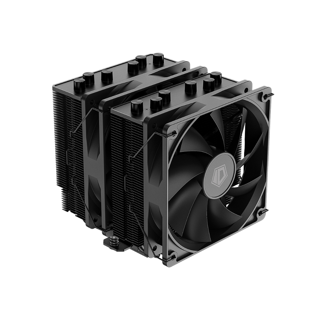 ID Cooling SE-206 XT Black Air Cooler Twin Tower Fan ID-CPU-SE-206-XT