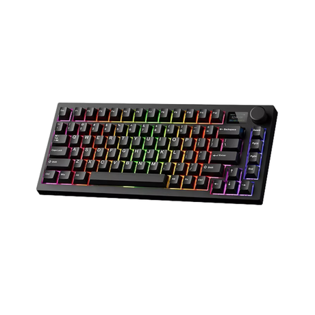 Tecware Spectre Evo 75 BLACK LCD 3-Mode Gaming Keyboard ( Switch: Purple Tactile | Blue Linear )