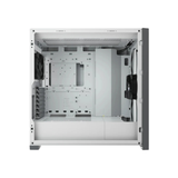 Corsair 5000D Tempered Glass Mid-Tower ATX PC Case White CC-9011209-WW + Corsair iCUE H100i Elite Capellix XT 240mm Radiator Liquid CPU Cooler White CW-9060072-WW