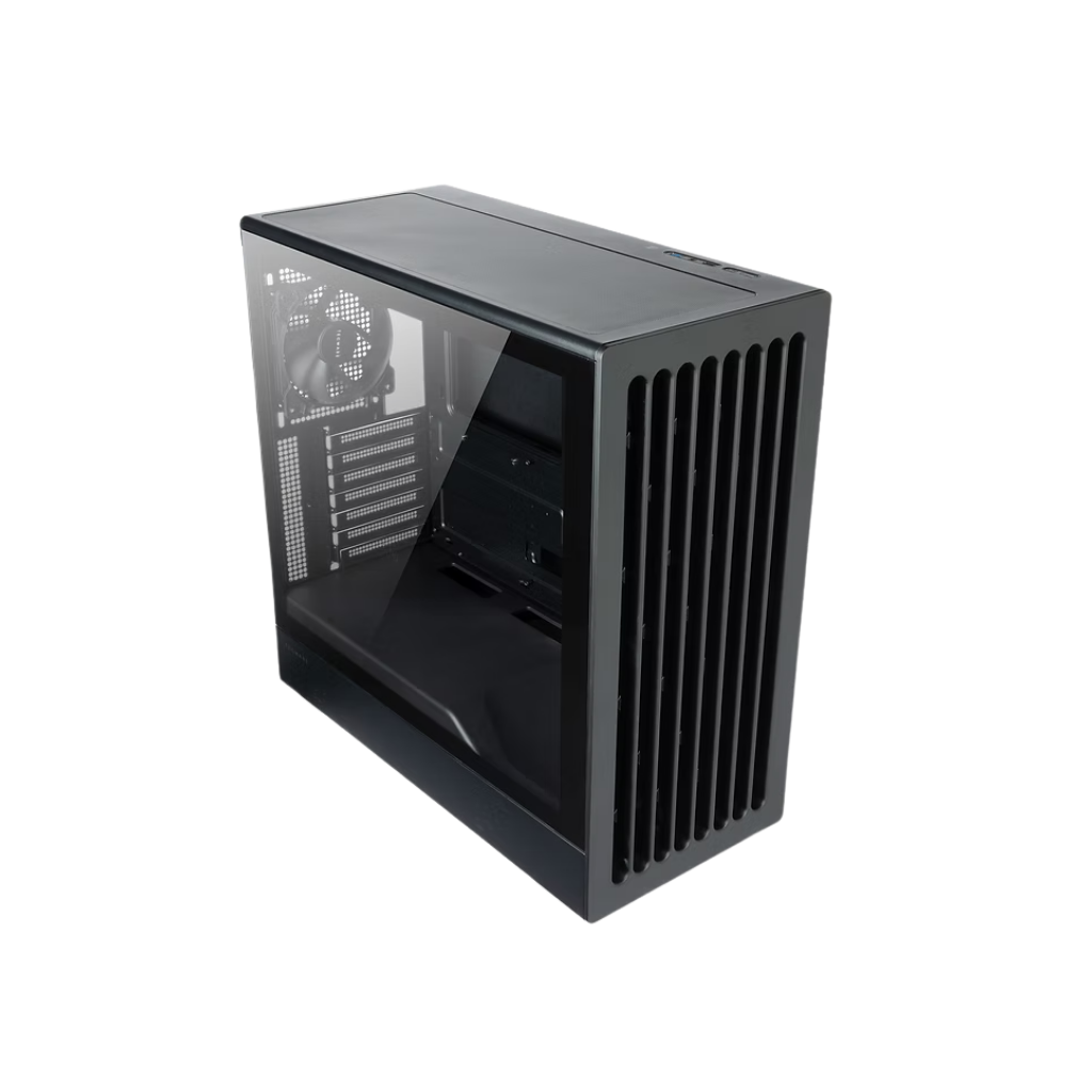 Tecware TITAN Black TG ATX Case + 3*140mm Fans