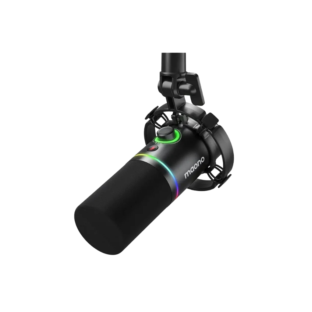 Maono PD200X USB/XLR Podcast Dynamic Microphone (Black/White)