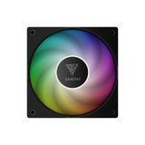 Gamdias Notus M1-1201 ARGB 120mm PWM Fan with Swappable Blade ( Black | White )