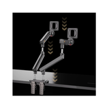 North Bayou A5C Dual Deskmount 17-32" (75x100) 2-9kg