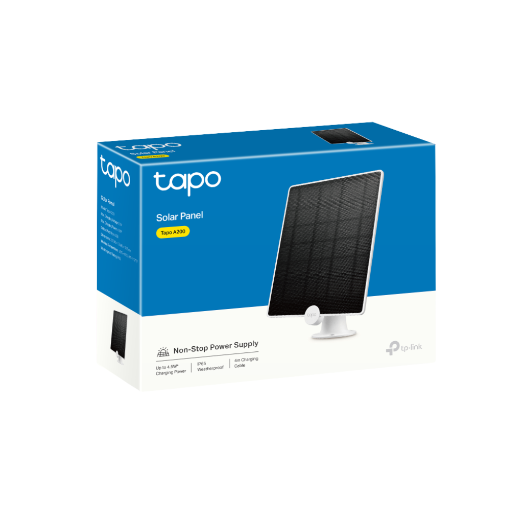 TP-Link Tapo A200 Up to 4.5W Charging Power Flexible Monocrystalline Solar Panel
