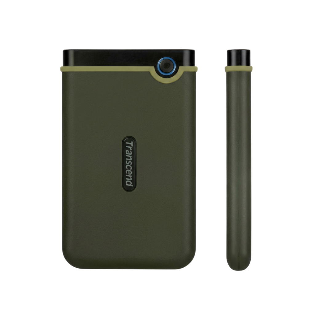 Transcend 2TB Green Portable Slim Hard Drive TS2TSJ25M3G