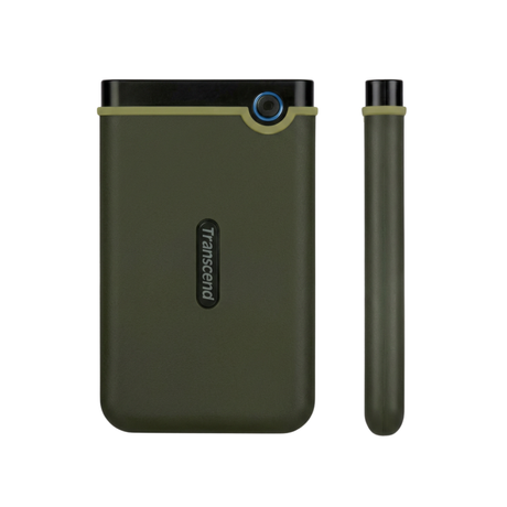 Transcend 2TB Green Portable Slim Hard Drive TS2TSJ25M3G