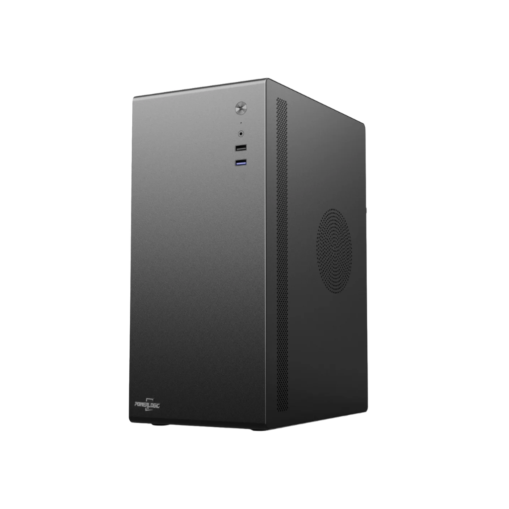 Powerlogic V200 mATX Black Case with 700W PSU