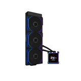 Lian Li HydroShift II LCD-S 360TL RGB 360mm AIO LC Cooler LCD Display w/ Wireless Fans ( Black G89.GHS2LCDS36TB.00 | White G89.GHS2LCDS36TW.00 )