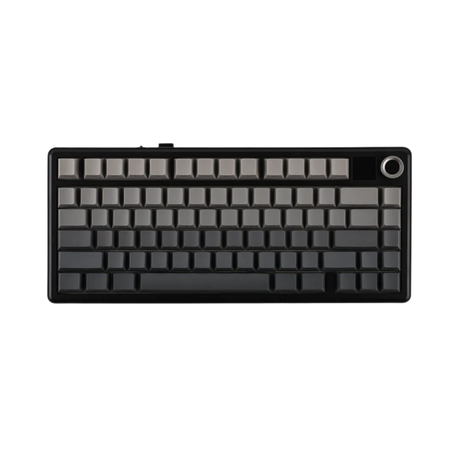Aula F75 Max Wireless RGB Gradient Gray Reaper Switch Mechanical Keyboard with TFT screen and Knob