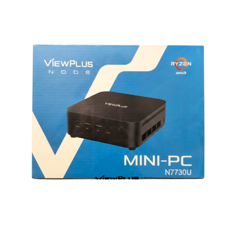 Viewplus NODE Mini PC (Black) - Ryzen 7 7730U | 16GB DDR4 | 256G M.2 | WiFi6 | Windows 11 Pro