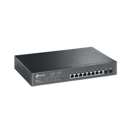 TP-Link TL-SG2210MP JetStream 10-Port Gigabit Smart Switch with 8-Port PoE+