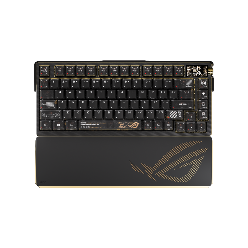 Asus ROG Azoth Extreme Edition 20 75% Wireless Mechanical Gaming Keyboard M709 (NX Snow)