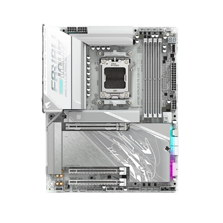 Gigabyte X870E Aorus Elite X3D ICE WiFi7 DDR5 ATX AM5 Motherboard