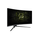 MSI MAG 345CQRF E20 34" Curved VA 200Hz UWQHD 3440x1440 0.5ms GTG Rapid Gaming Monitor with Tilt/ Height/ Swivel/ Pivot Adjustment