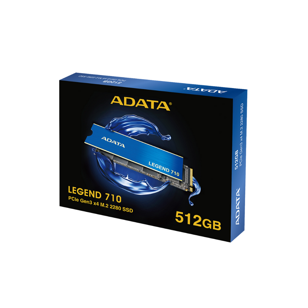 Adata Legend 710 512GB PCIe Gen3 x4 M.2 NVME 2280 Internal SSD