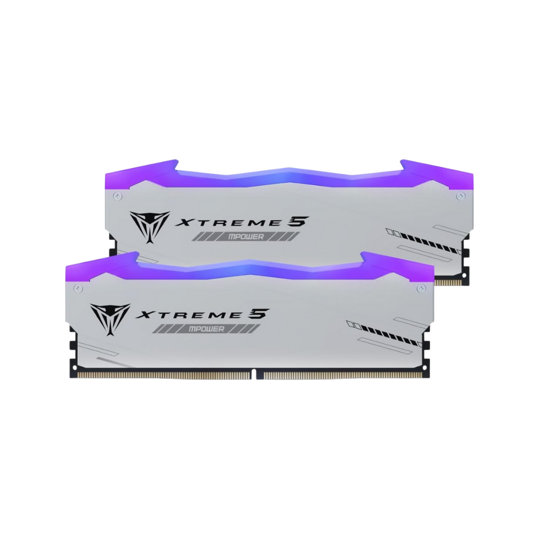 Patriot Viper Xtreme 5 RGB MPOWER 32GB 16GB*2 DDR5 6000MTs CL30 Desktop Memory PVXR532G60C30KM