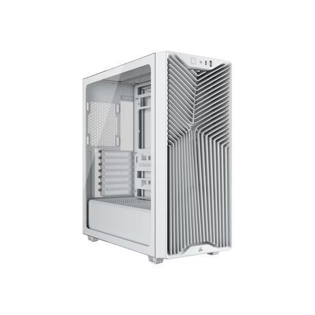 Corsair 3200D RS TG ATX Mid-Tower PC Case w/ 3x non-ARGB Fans (Black CC-9011334-WW | White CC-9011335-WW)