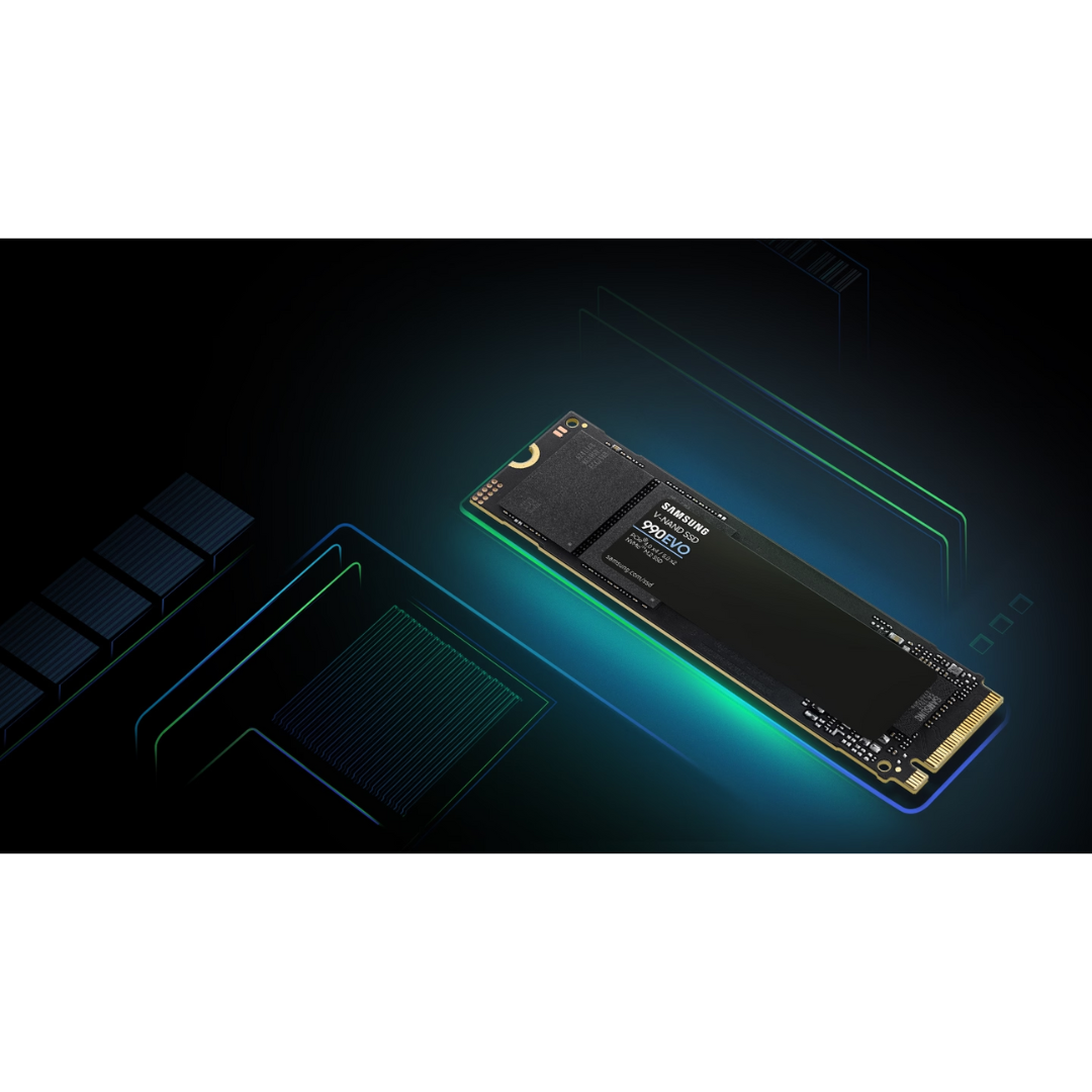 Samsung 990 EVO M.2 1TB PCIe 4.0 NVMe SSD MZ-V9E1T0BW Samsung 990 EVO M.2 1TB PCIe 4.0 NVMe SSD MZ-V9E1T0BW