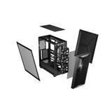 Corsair 3200D RS TG ATX Mid-Tower PC Case w/ 3x non-ARGB Fans (Black CC-9011334-WW | White CC-9011335-WW)