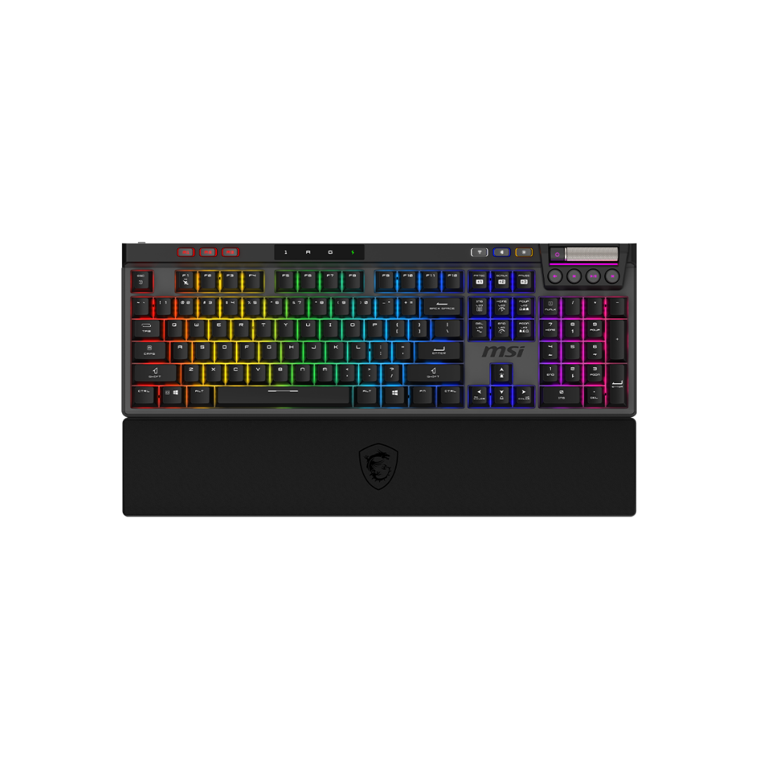 MSI Strike Pro Wireless Silent Gaming Keyboard – DynaQuest PC