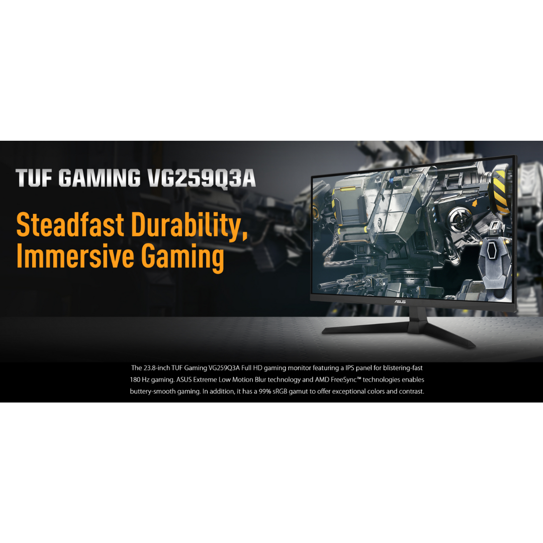 ASUS TUF Gaming VG259Q3A 24.5" IPS 180Hz 1920x1080 1ms FreeSync Monitor