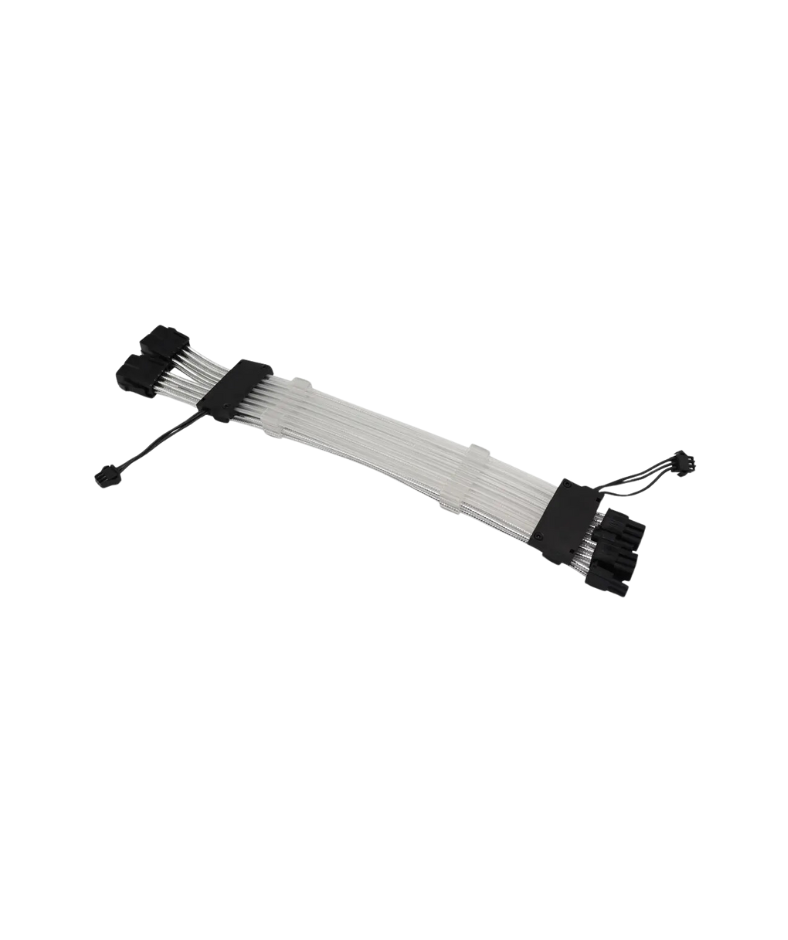 Dual 8pin ARGB PCIE/GPU Extension Cable BLACK – DynaQuest PC