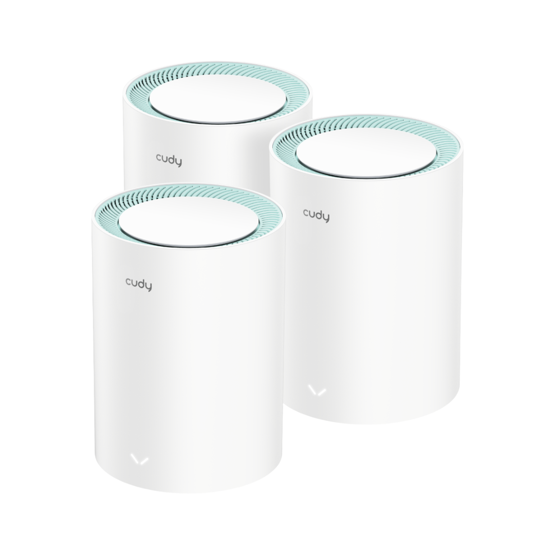 Cudy M1300 AC1200 WIFI Gigabit Mesh Solution Router (1 Pack/3 Pack)