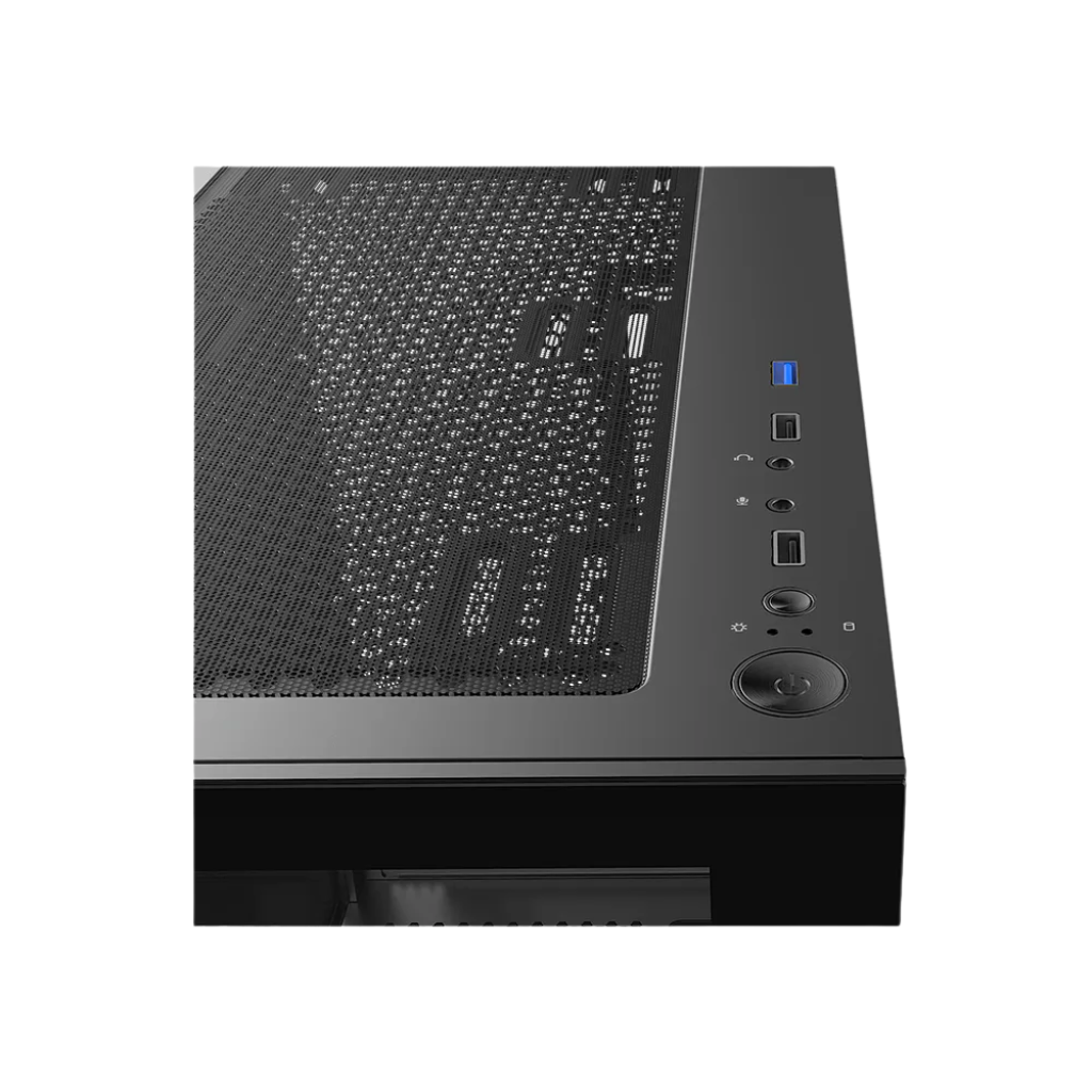 MSI MAG PANO M110A mATX Mid Tower PC Case with 3*120mm ARGB Fan