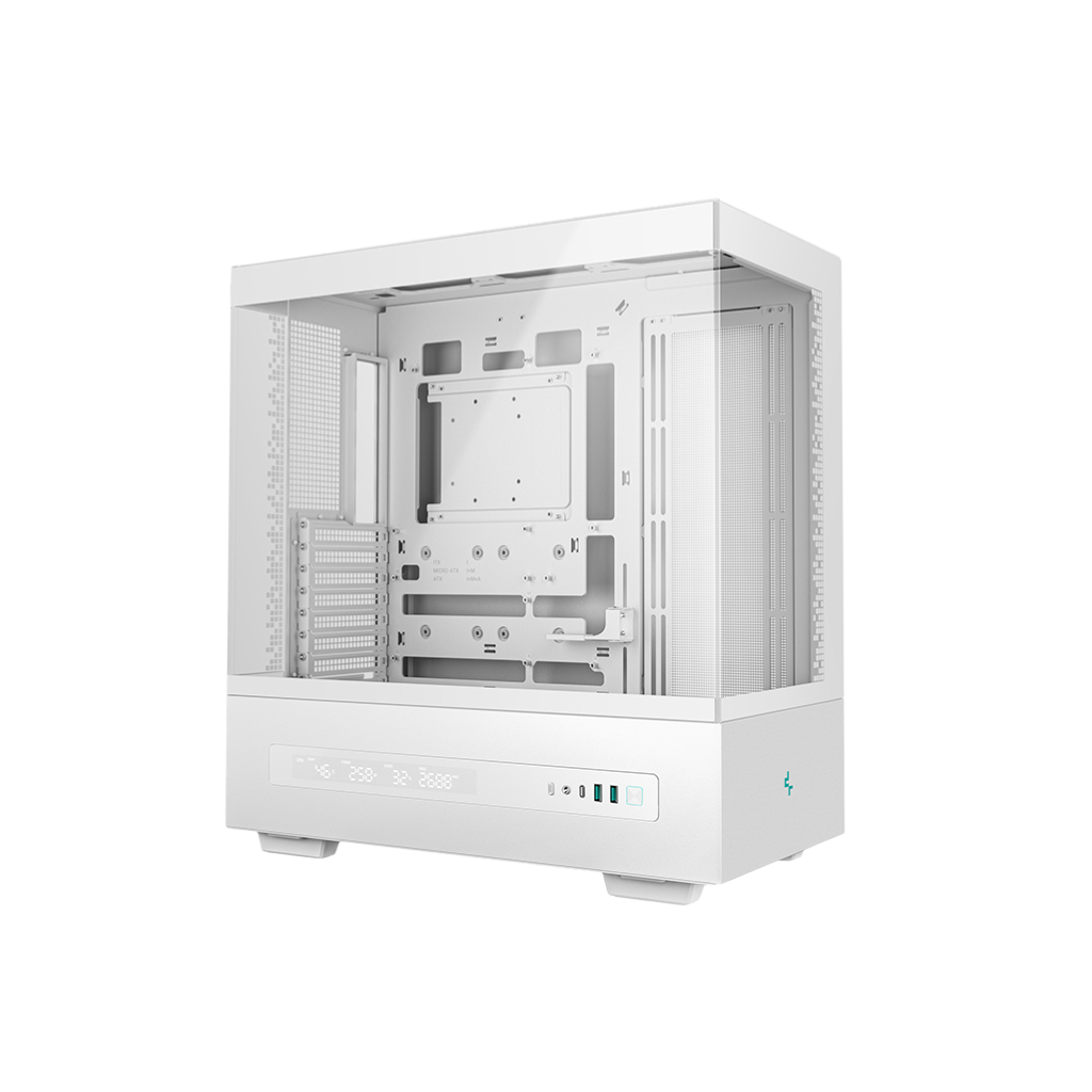 Deepcool CH690 Digital ATX Mid-Tower PC Case (Black R-CH690-BKNNA0D-G-1 |White R-CH690-WHNNA0D-G-1)