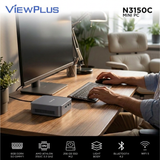 Viewplus NODE Mini PC (Black) - N3150C R3 3150C | 8GB DDR4 | 256G M.2 | WiFi6 | Windows 11 Pro
