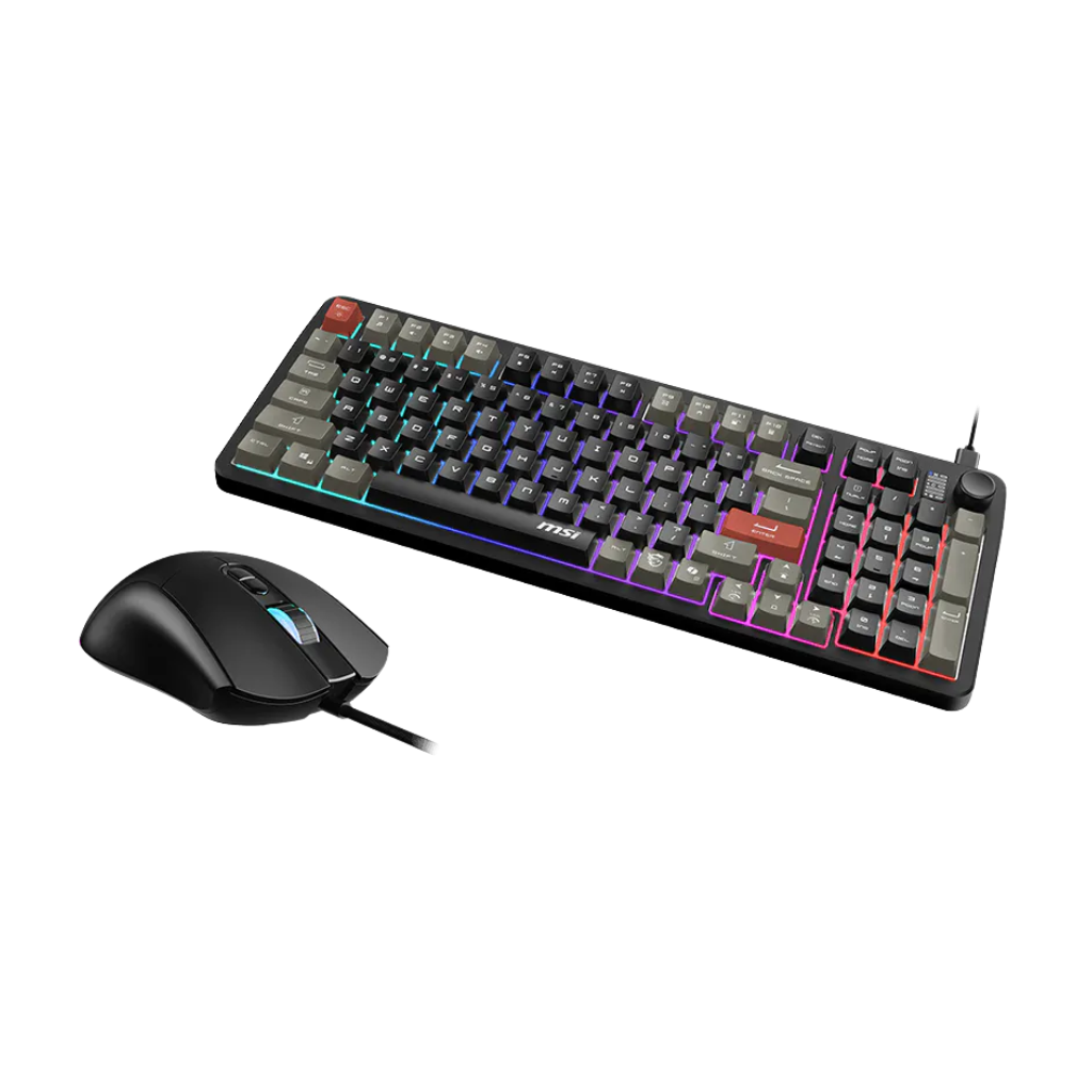MSI Forge GK110 Combo Black Gaming Mechanical Keyboard