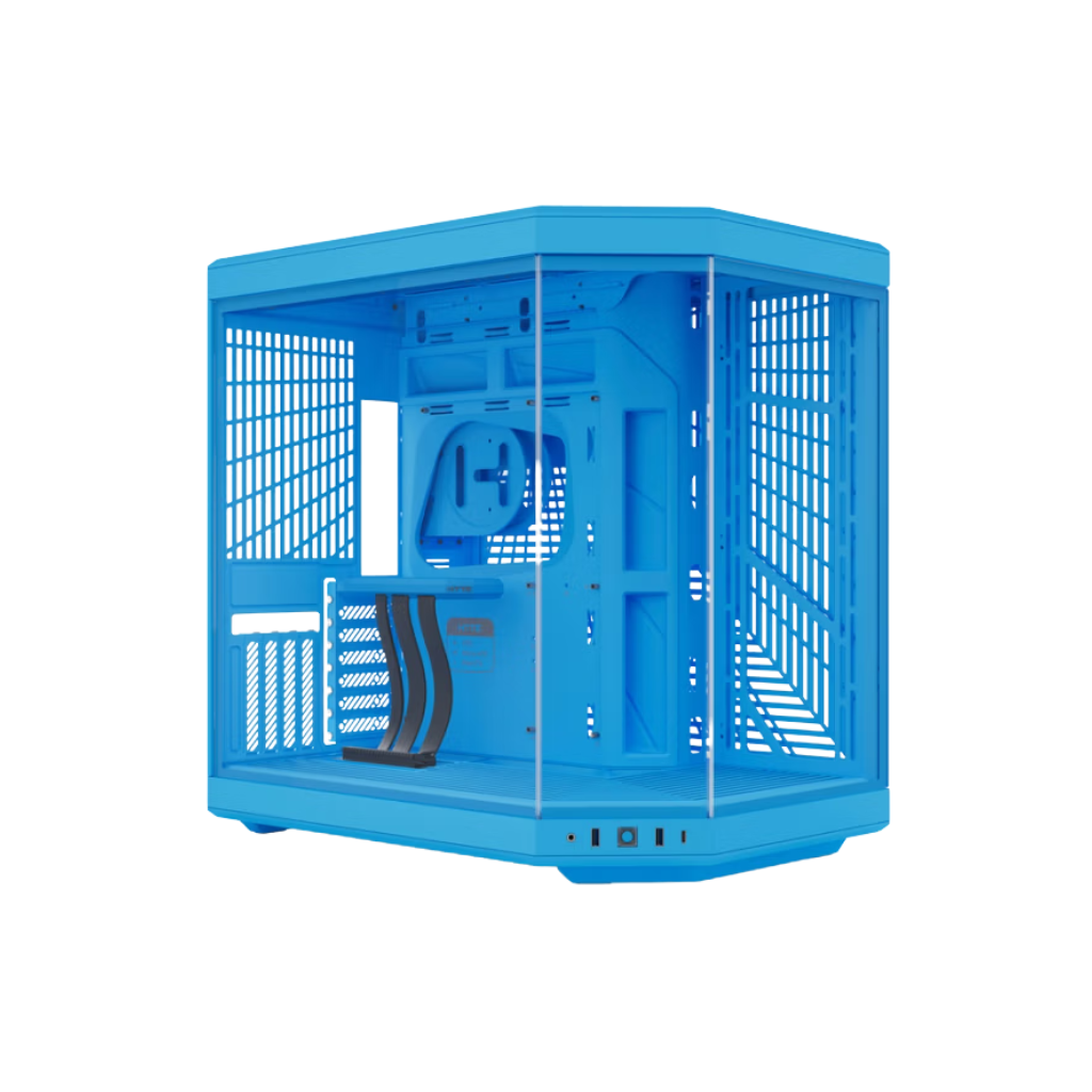 Hyte Y70 Dual Chamber ATX Mid-Tower PC Case Panoramic Glass PCIE 4.0 Riser (Matcha Milk | Strawberry Milk | Blueberry Milk)